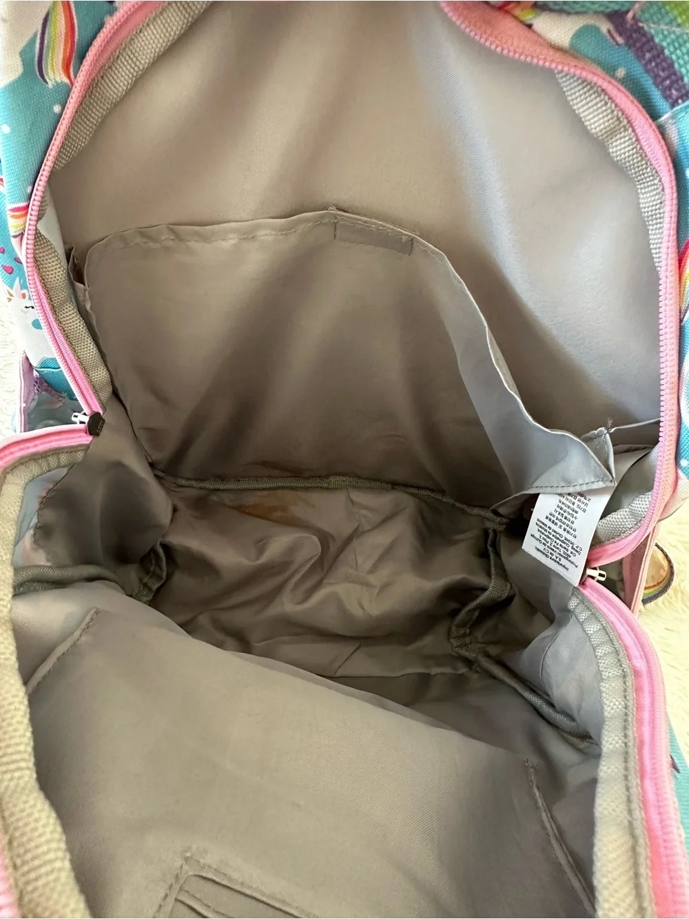 Pottery Barn Kids Unicorn Rainbow Backpack Girls Preschool Kindergarten School